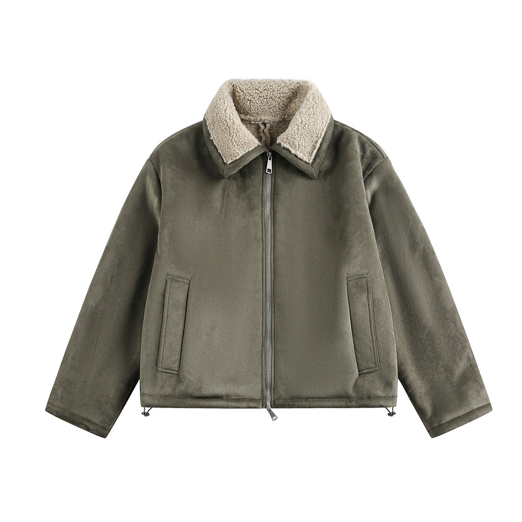 Fleece Lined Zip Coat — Calidez con intención | ATELIER NOVA