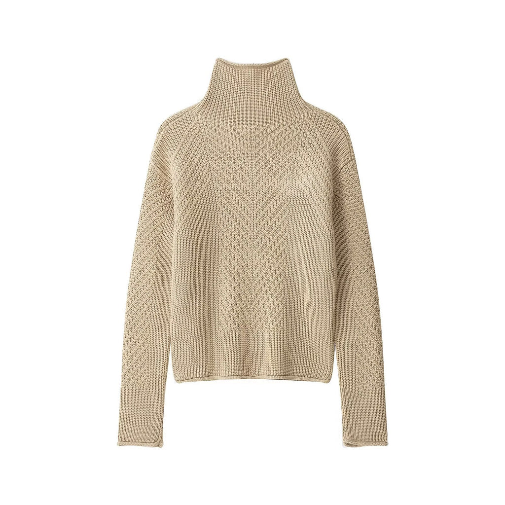 Half-Zip Knit Sweater — El detalle que cambia todo | ATELIER NOVA