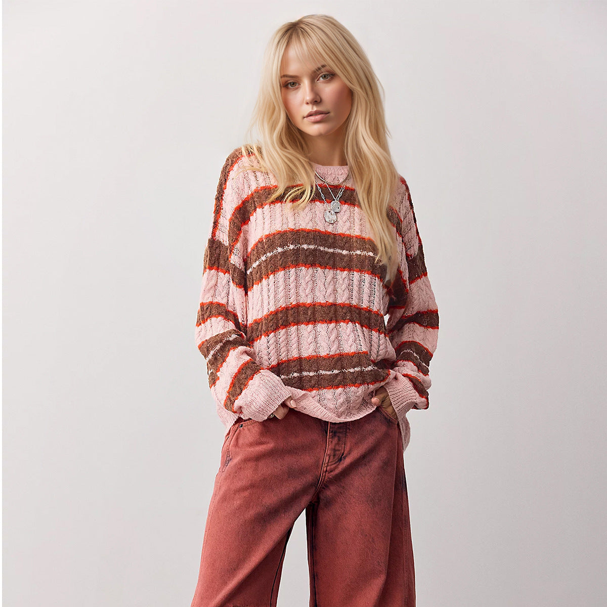 Striped Knit Sweater — Color que toma posición | ATELIER NOVA