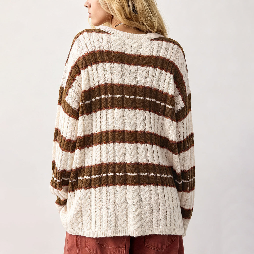Striped Knit Sweater — Color que toma posición | ATELIER NOVA