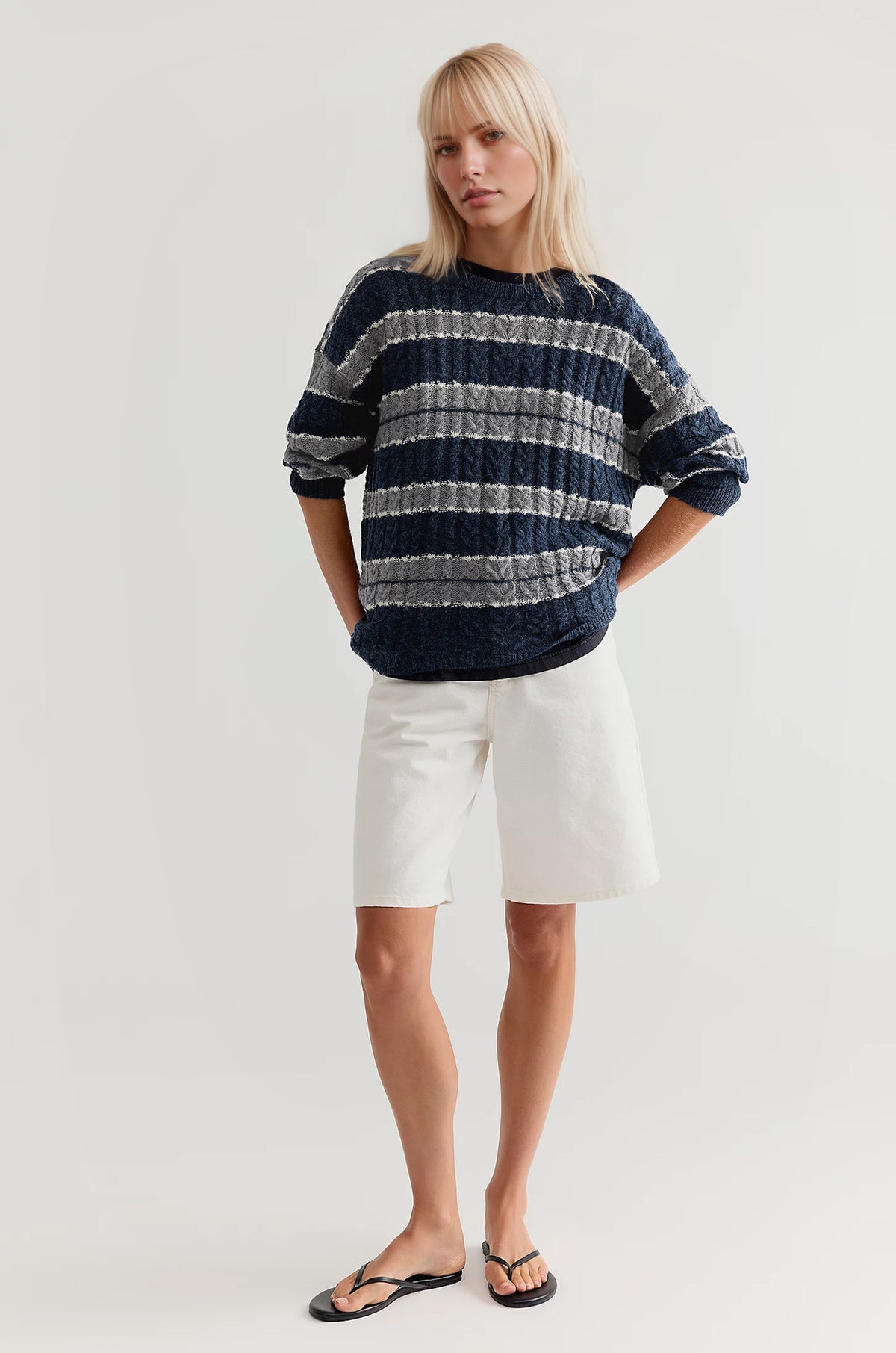 Striped Knit Sweater — Color que toma posición | ATELIER NOVA