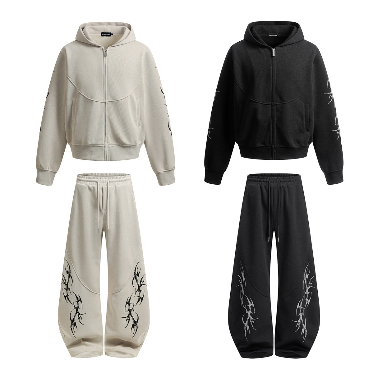 Zipper hoodie for men